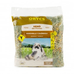 Heno Orycs de Manzanilla y Calendula 500 gr.